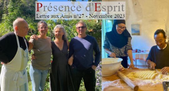 Lettre aux amis N°27