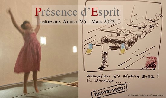 Lettre aux amis N°25