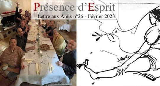 Lettre aux amis N°26