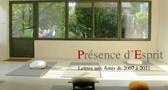 Lettre aux amis (n°5)