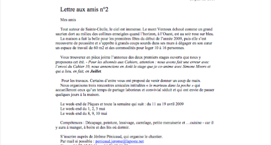 Les amis de la Maison d'amis