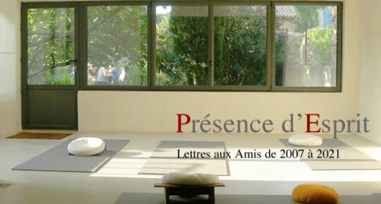 Lettre aux amis (n°5)