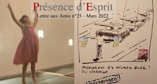 Lettre aux amis N°25